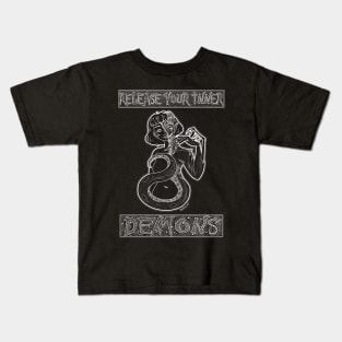 Release Your Inner Demons | Occult Witch Kids T-Shirt